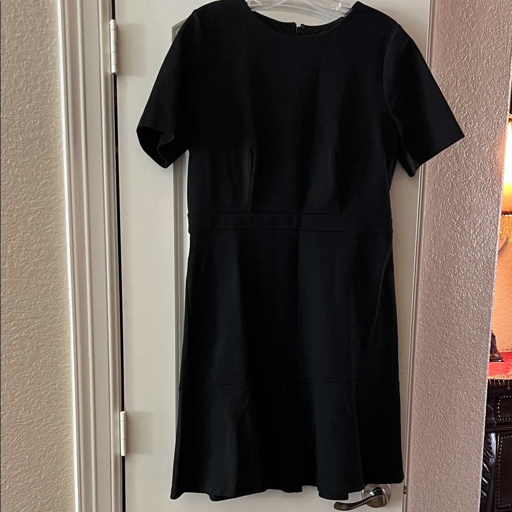 Ann Taylor Elegant Black Mini Dress